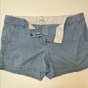 J. Crew Blue Jean Shorts Classic Style